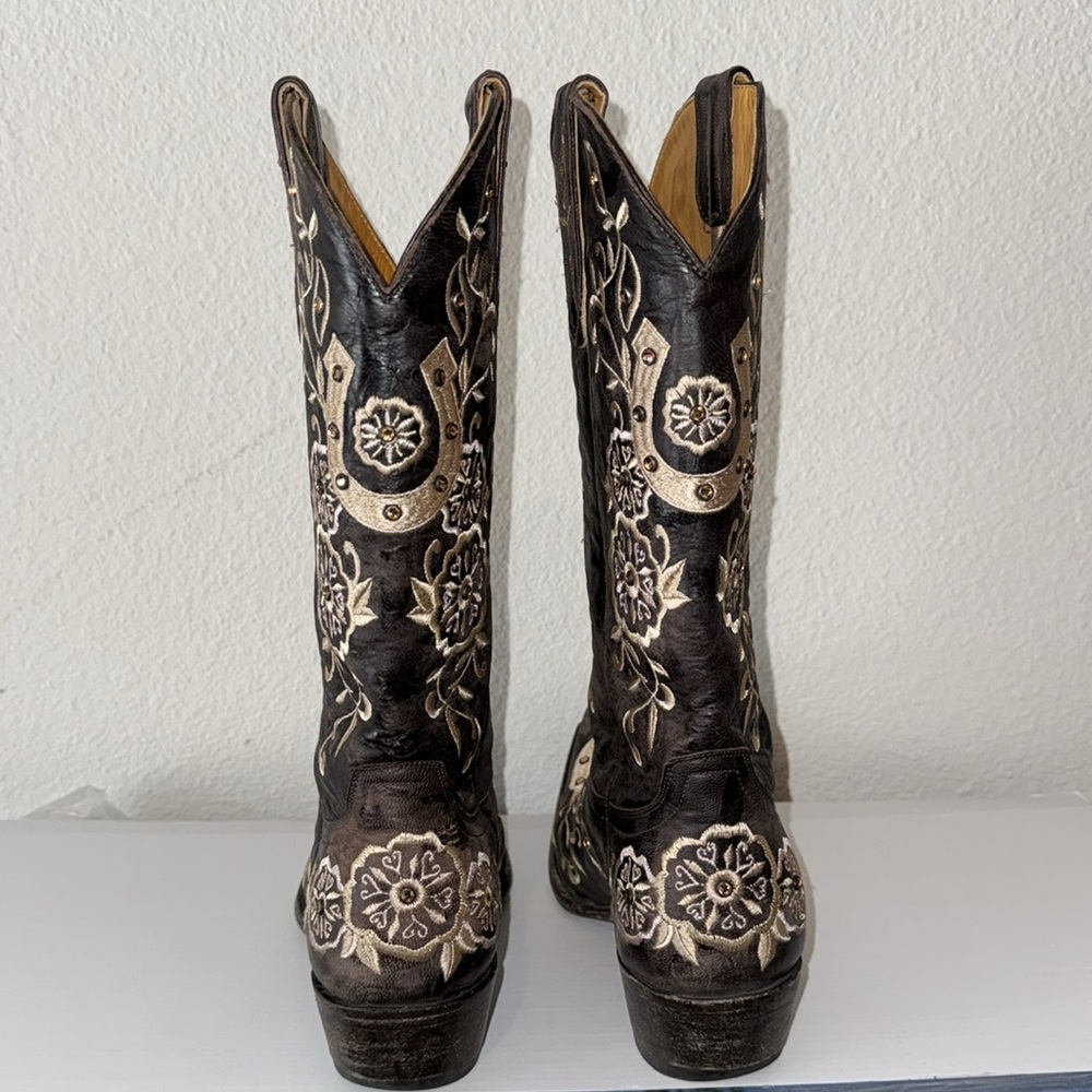 Old Gringo - Swarovski Lucky Chocolate size 9B - Picture 4 of 17